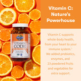 Garden of Life Vitamin Code Raw Vitamin C: probióticos y enzimas para digestión saludable