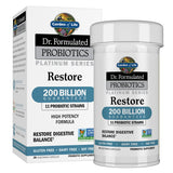 Garden of Life Restore probióticos en cápsulas con 200B CFU para equilibrio digestivo
