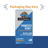 Garden of Life Sport Probiotics cápsulas para rendimiento diario y salud digestiva.