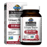 Garden of Life Urinary Tract+ – botella frontal, apoyo digestivo diario.