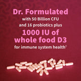 Garden of Life Urinary Tract+ etiqueta frontal destacando composición clave.
