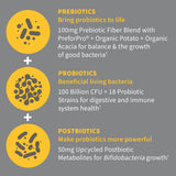 Garden of Life Verificado No-OGM y certificado sin gluten.