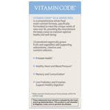 Garden of Life Vitamin Code 50 y Wiser, opción vegetariana para suplementación diaria.