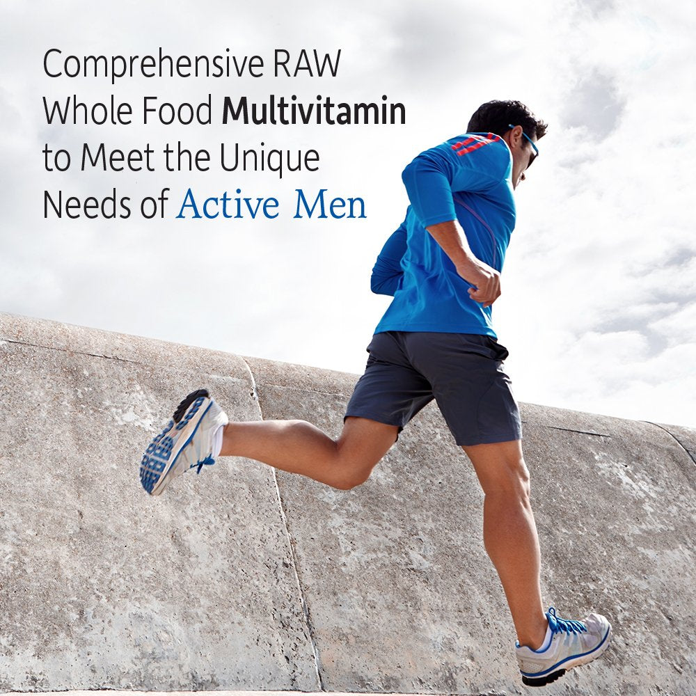 Garden of Life Vitamin Code para hombres, energía para días activos