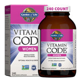 Garden of Life Vitamin Code Women: cápsulas para mujeres y clave para energía diaria