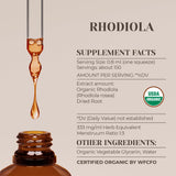 Garden Organics Rhodiola componentes 100% orgánicos para bienestar diario
