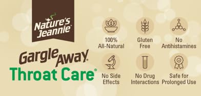 Gargle Away Nature’s Jeannie origan-mediterraneo aroma herbal y suave.