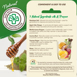 Gargle Away Nature’s Jeannie sal-del-himalaya para sabor natural.