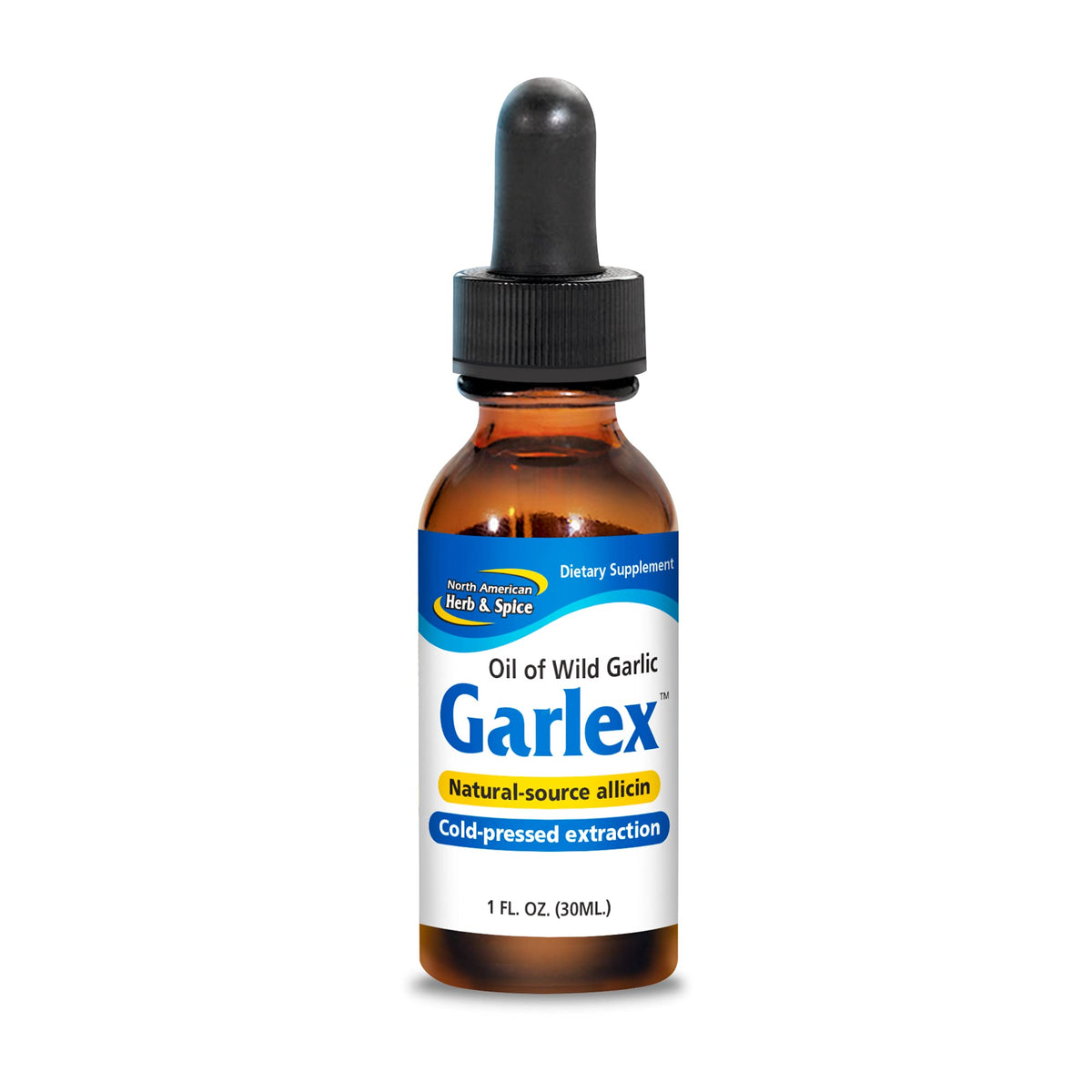 Garlex: aceite-ajo-salvaje-1oz, ideal para cocinar y realzar sabores.