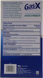 Gas-X Extra Strength, botella con etiqueta clara, dosis flexible para molestias