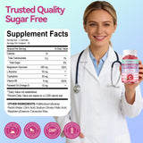GASEBEAR gominolas magnesio 400 mg, uso nocturno para relajación