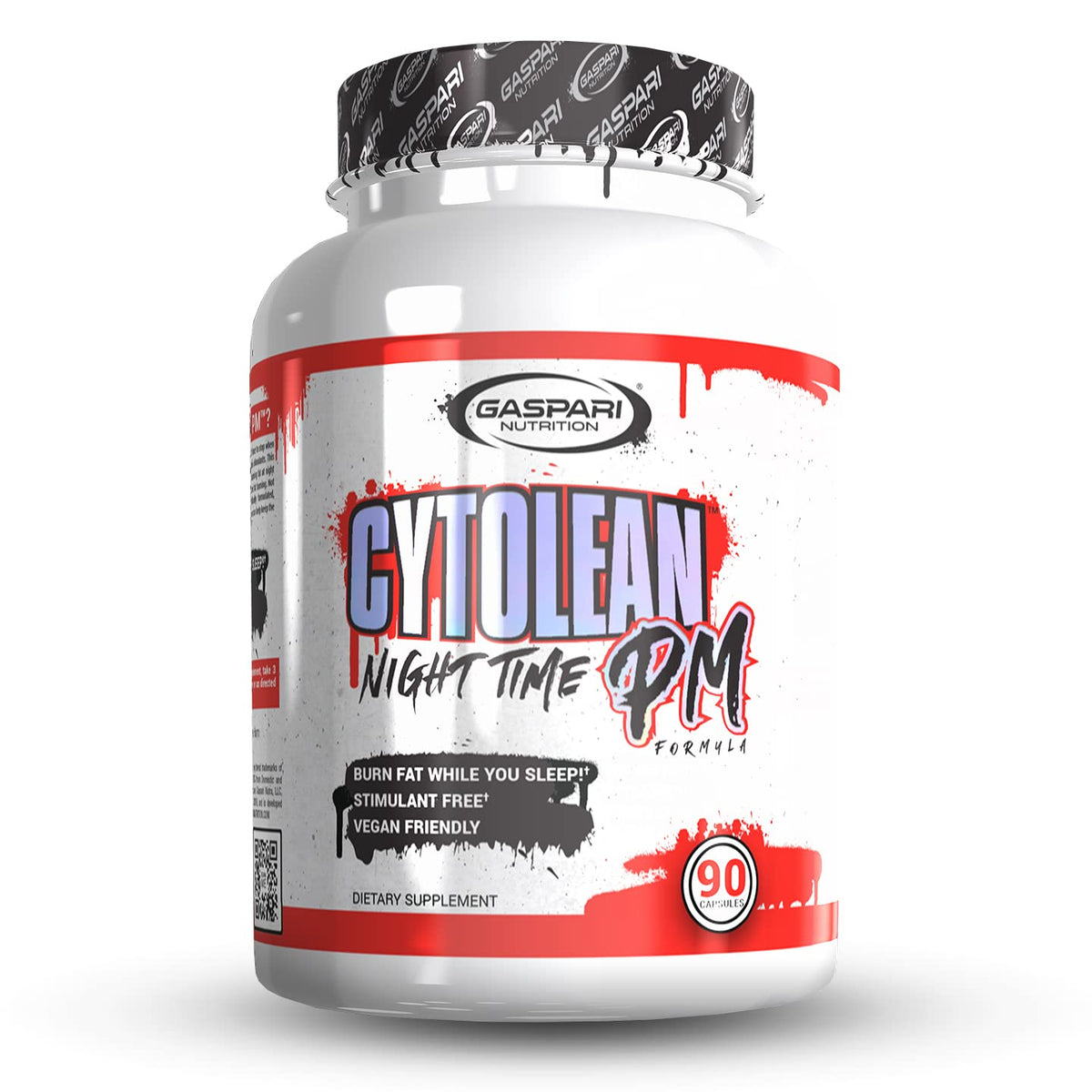 Gaspari Cytolean PM: botella de 90 cápsulas, apoyo nocturno para mantener el metabolismo