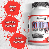 Gaspari Cytolean PM: envase destacado, diseño práctico para uso nocturno