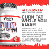 Gaspari Cytolean PM: melatonina para apoyar el sueño y la relajación nocturna