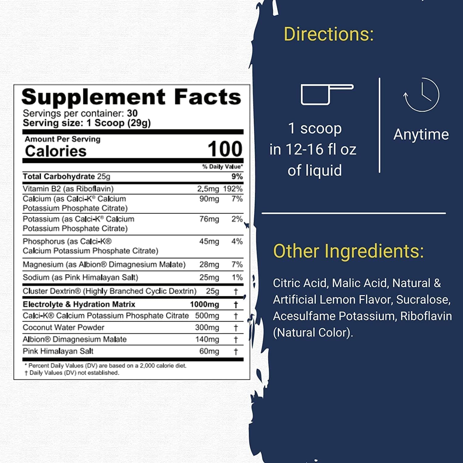 Gaspari Glycofuse: dosificador y porciones para entrega rápida de carbohidratos.