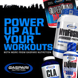Gaspari Nutrition HMB etiqueta frontal: identifica dosis y uso diario