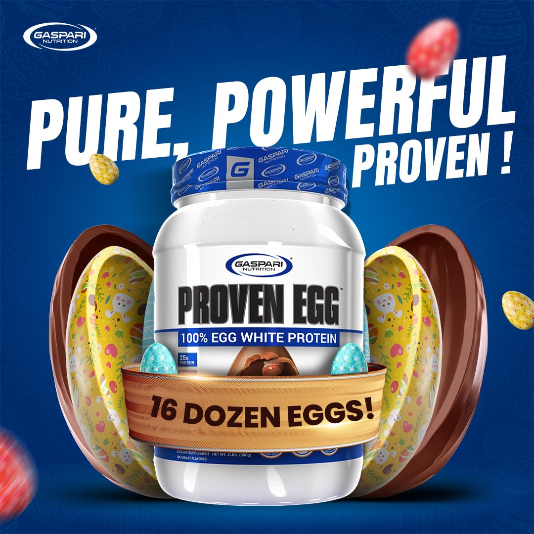 Gaspari Proven Egg, versión keto amigable para dietas bajas en carbohidratos.