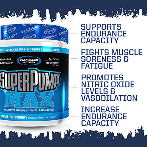 Detalle de ingredientes clave de Gaspari SuperPump Max.