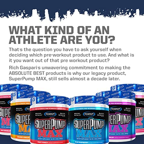 Ejercicio intenso con Gaspari SuperPump Max en acción.