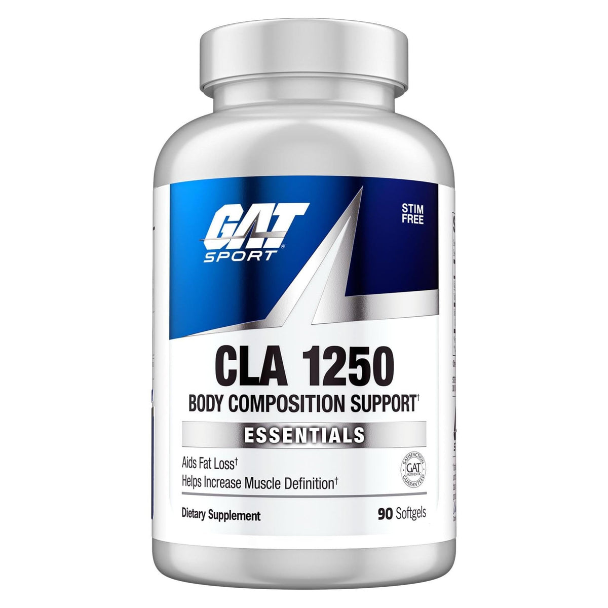 GAT SPORT CLA 1250, botella con cápsulas, apoyo a la definición muscular
