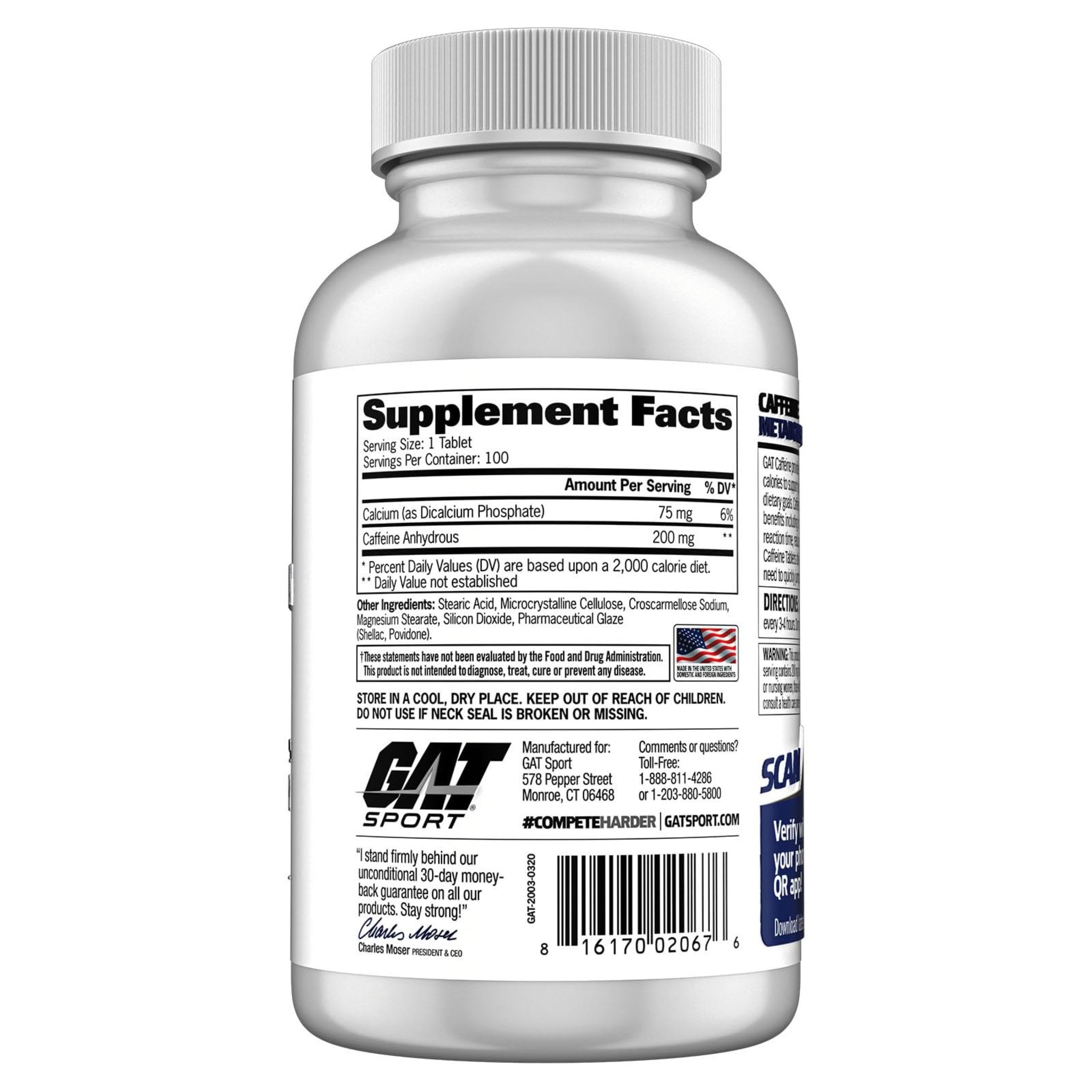 GAT SPORT CLA 1250, cápsulas blandas para manejo del peso sin estimulantes