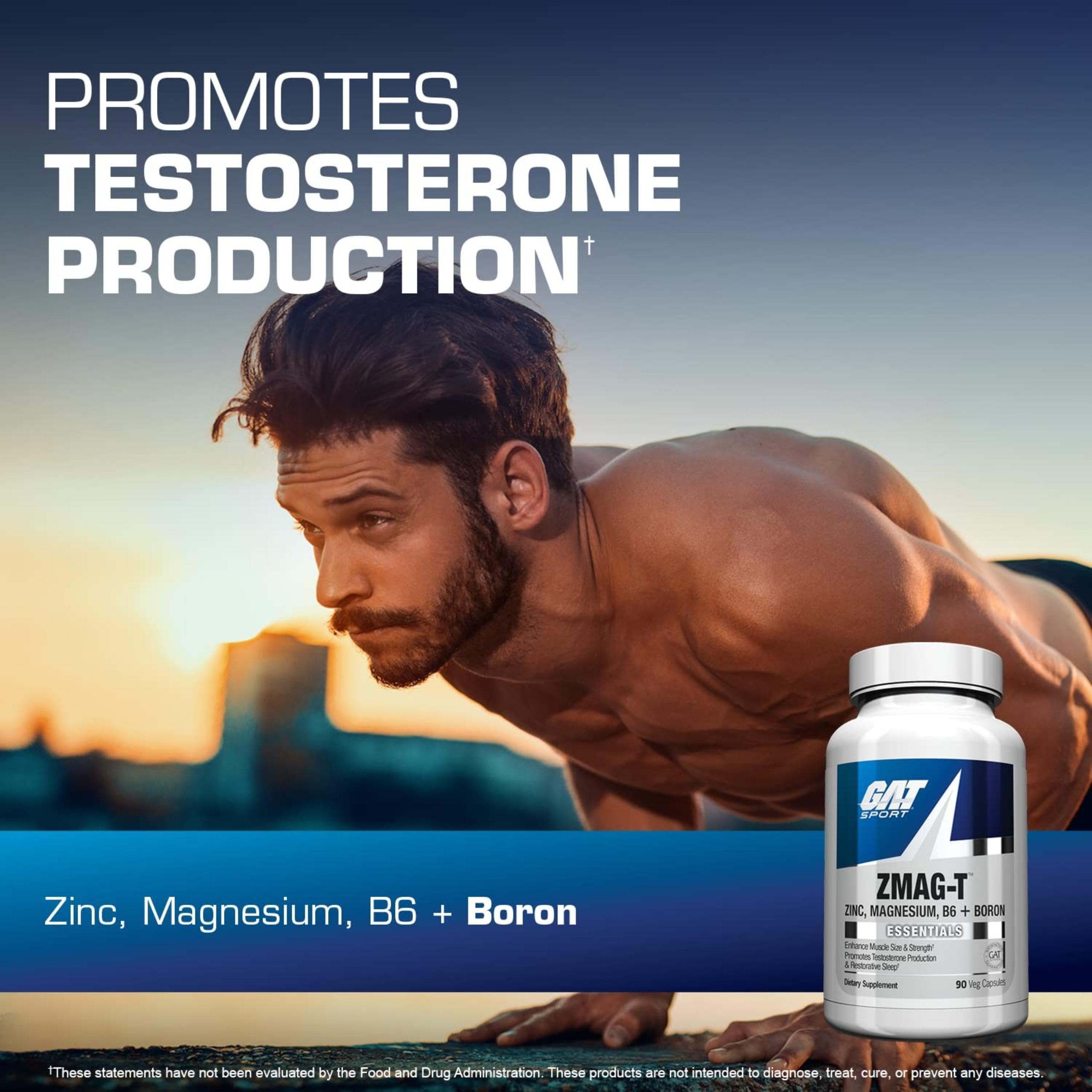 GAT Sport Essentials ZMAG-T: cápsulas cercanas para potenciar fuerza y desarrollo musculoesquelético.