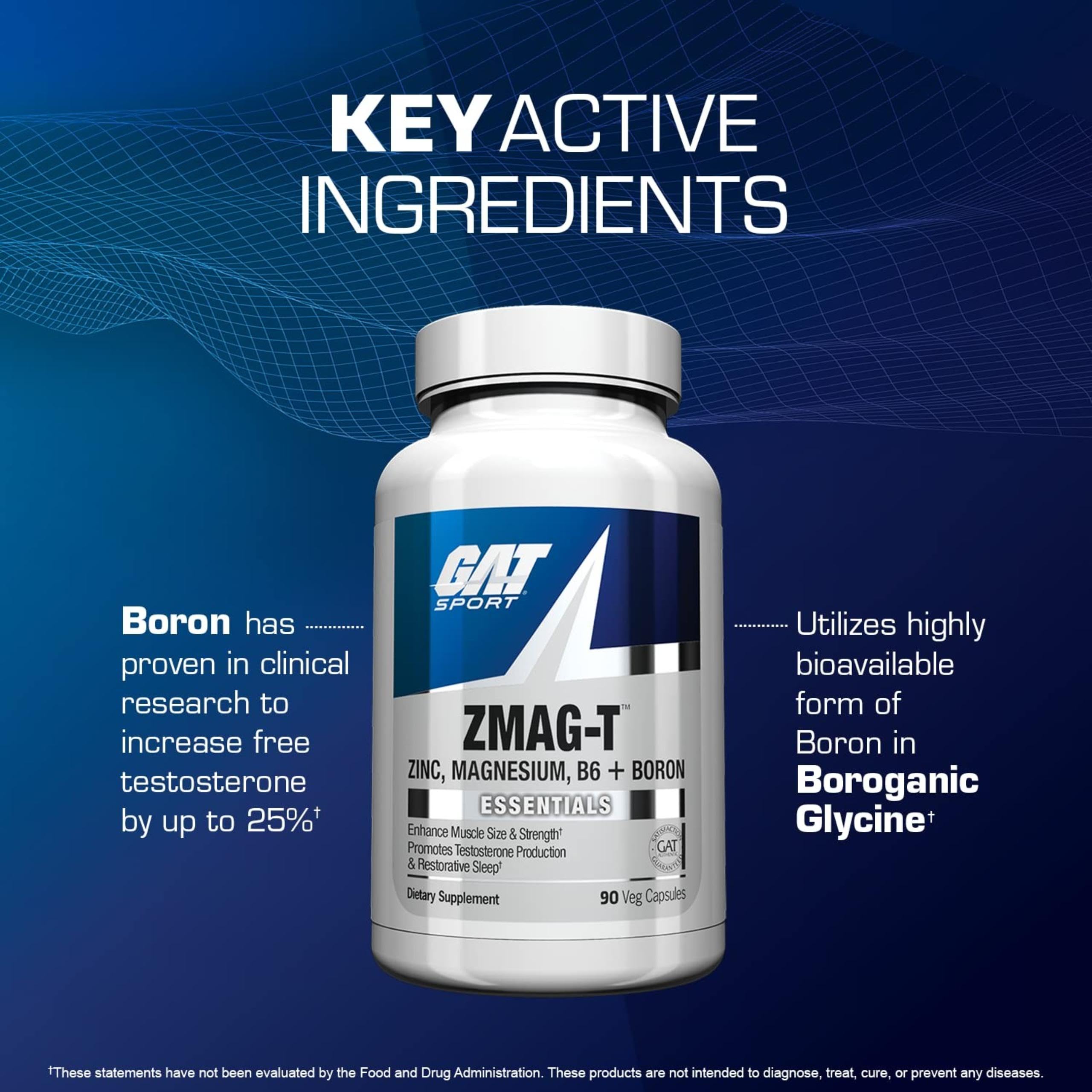 GAT Sport Essentials ZMAG-T: cápsulas listas para ayudar a dormir mejor y recuperarse.