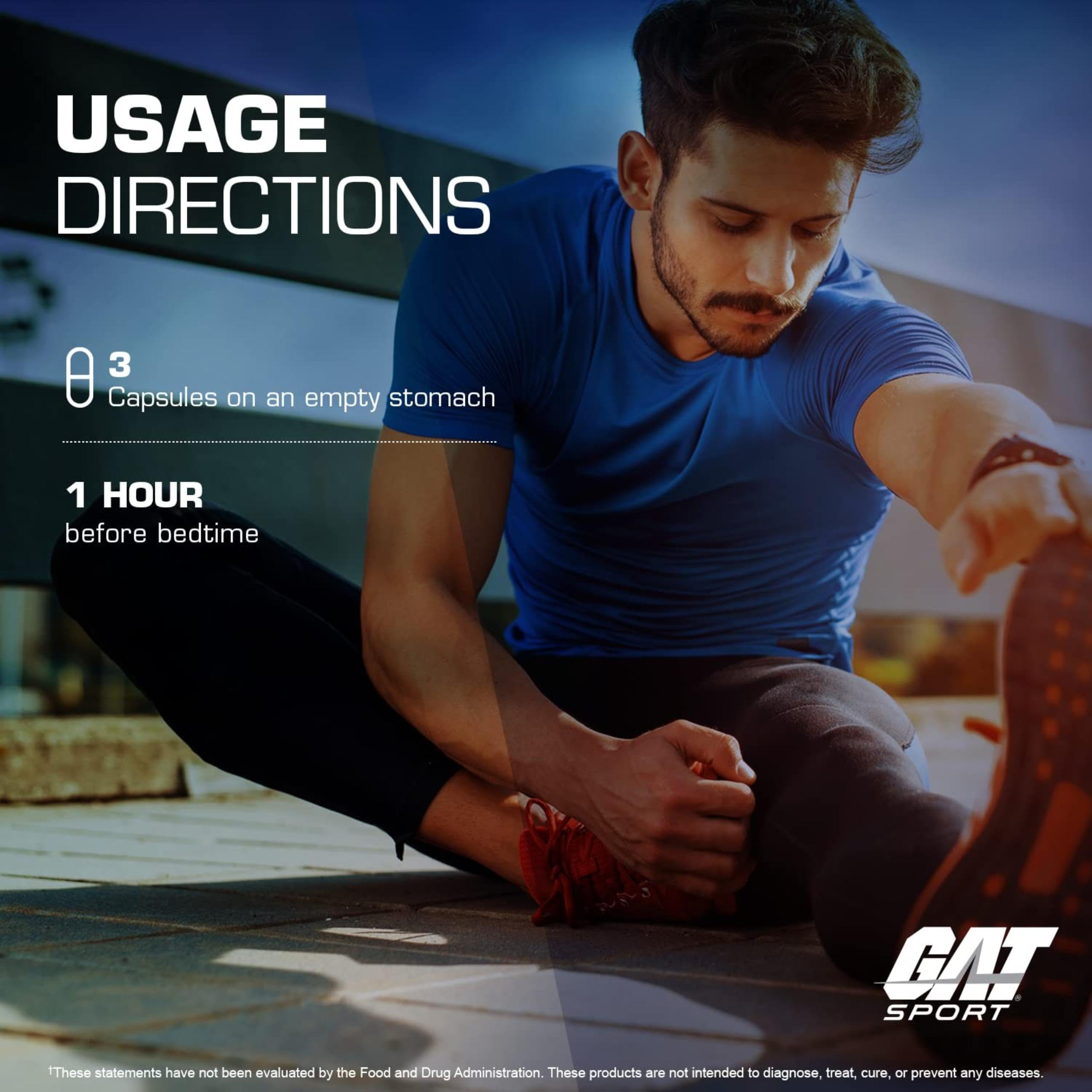 GAT Sport Essentials ZMAG-T: frasco en escritorio resaltando rendimiento y tamaño muscular.