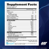 Bebida de entrenamiento GAT SPORT Flexx EAAs con sabor Naranja Guayaba.