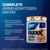 Polvo de Flexx EAAs de GAT SPORT se disuelve fácilmente en agua.