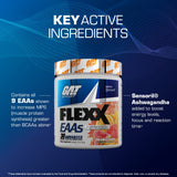 GAT SPORT Flexx EAAs uso previo al entrenamiento para energía