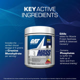 GAT SPORT JetMass en entrenamiento intenso para fuerza.