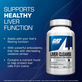 GAT SPORT Limpiador Hepático Multivitamínico: envase abierto para ver la calidad de las cápsulas.