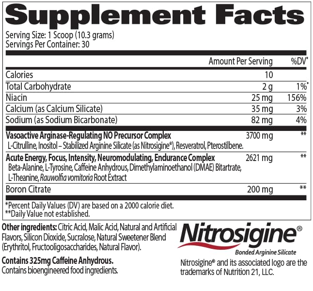 GAT SPORT Nitraflex listo para pre-entreno con energía sostenida