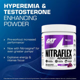 GAT SPORT Nitraflex realza la fuerza durante series intensas