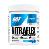 GAT SPORT Nitraflex, polvo en frasco para entrenamientos potentes.