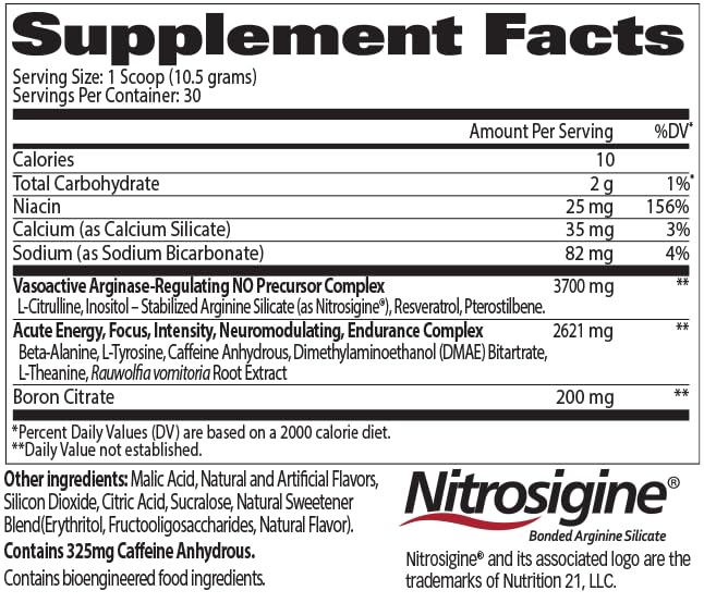 Medida de porción Nitraflex para dosis precisa durante el entrenamiento
