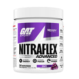 GAT SPORT Nitraflex muestra un pump potente durante el entrenamiento