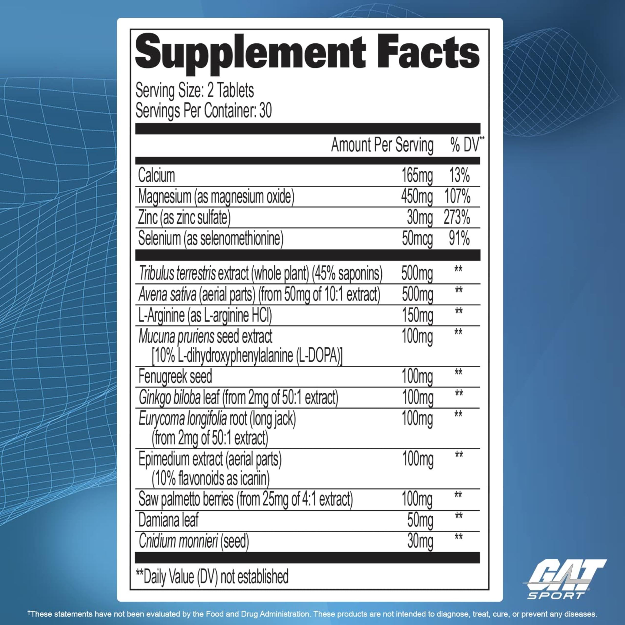GAT SPORT Testrol cápsulas: formato práctico para dosis diaria y fácil de tragar.