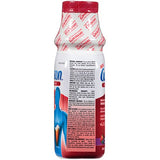 Gaviscon Extra Strength Líquido Fruta, persona tomando; uso en casa o fuera para alivio práctico.