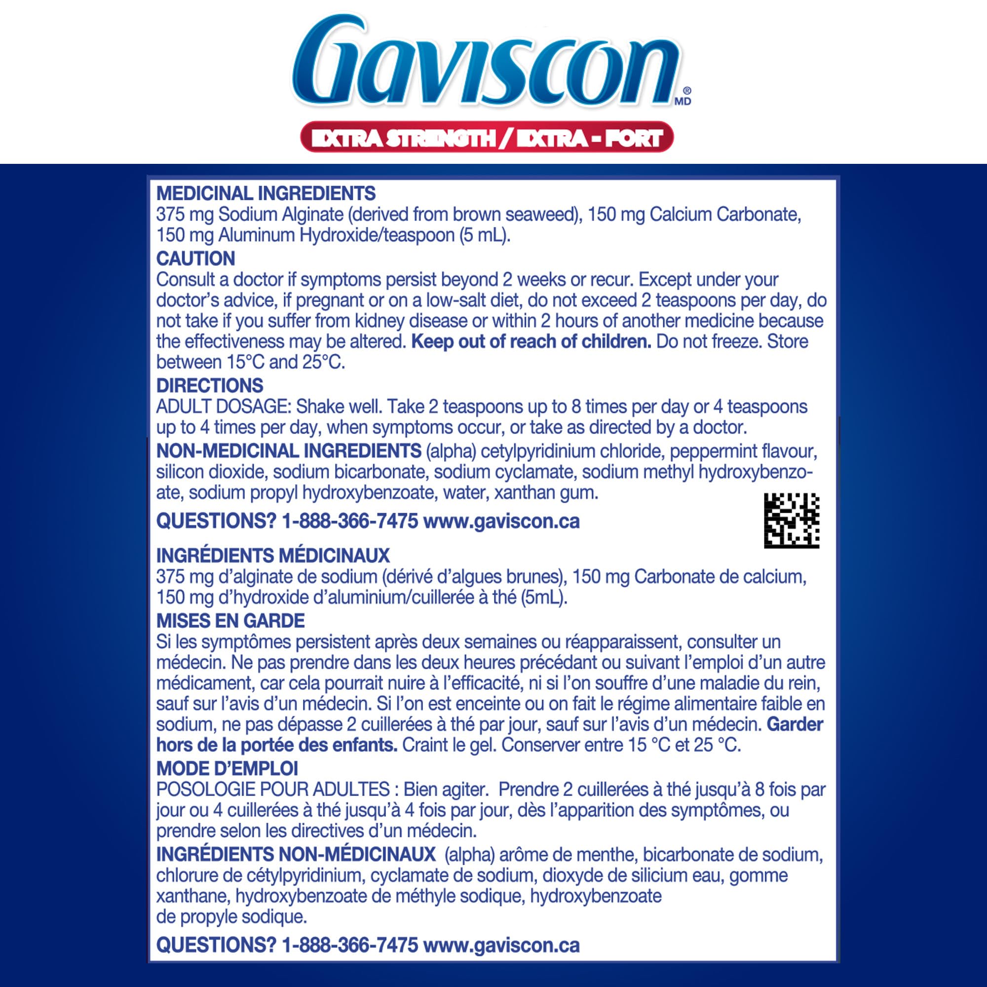 Médico recomienda GAVISCON fuerza extra para alivio potencial.