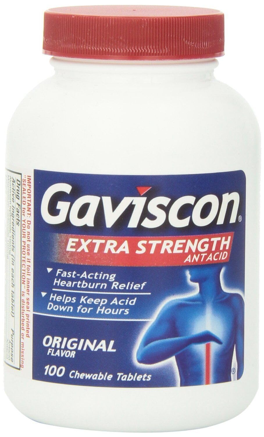 Gaviscon fuerza extra tabletas masticables Original para alivio potencial tras las comidas