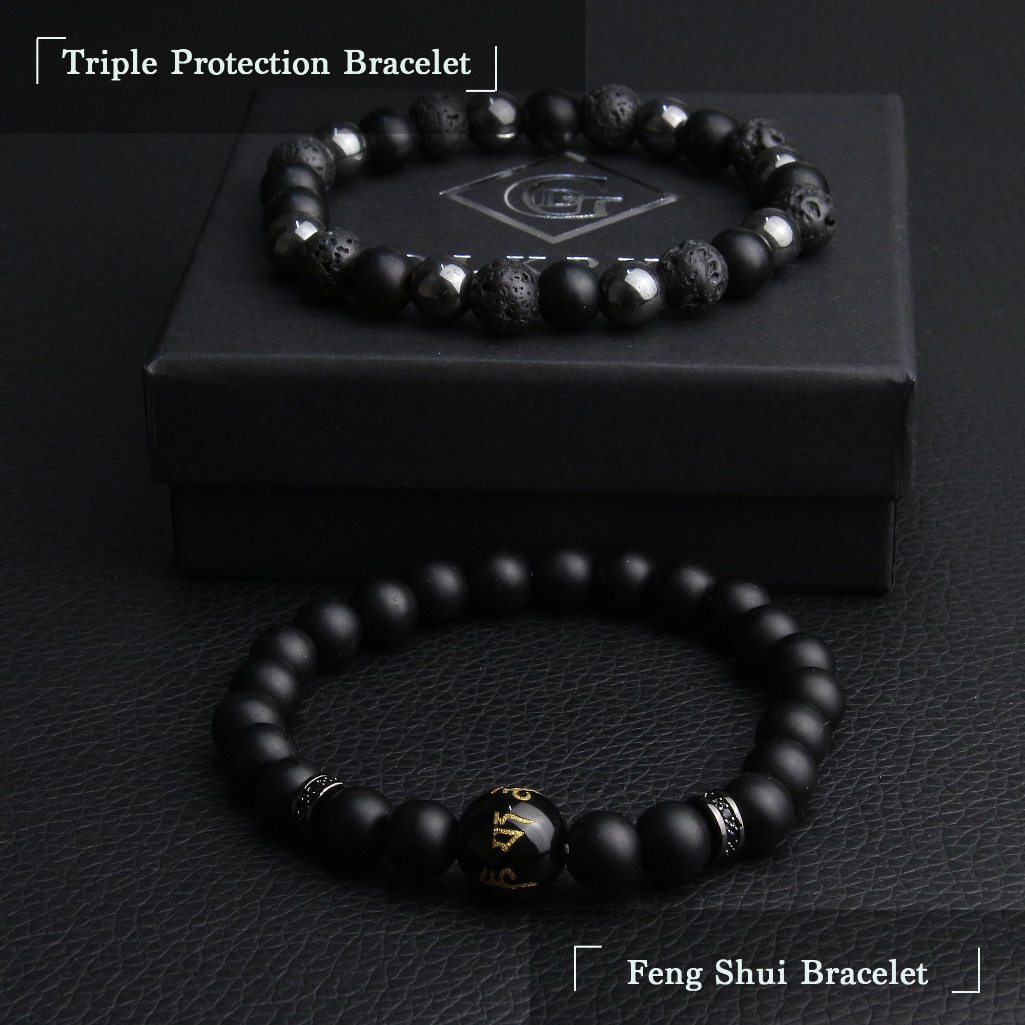 Pulsera GDLKPYHS hecha a mano, regalo único para él o para ella.