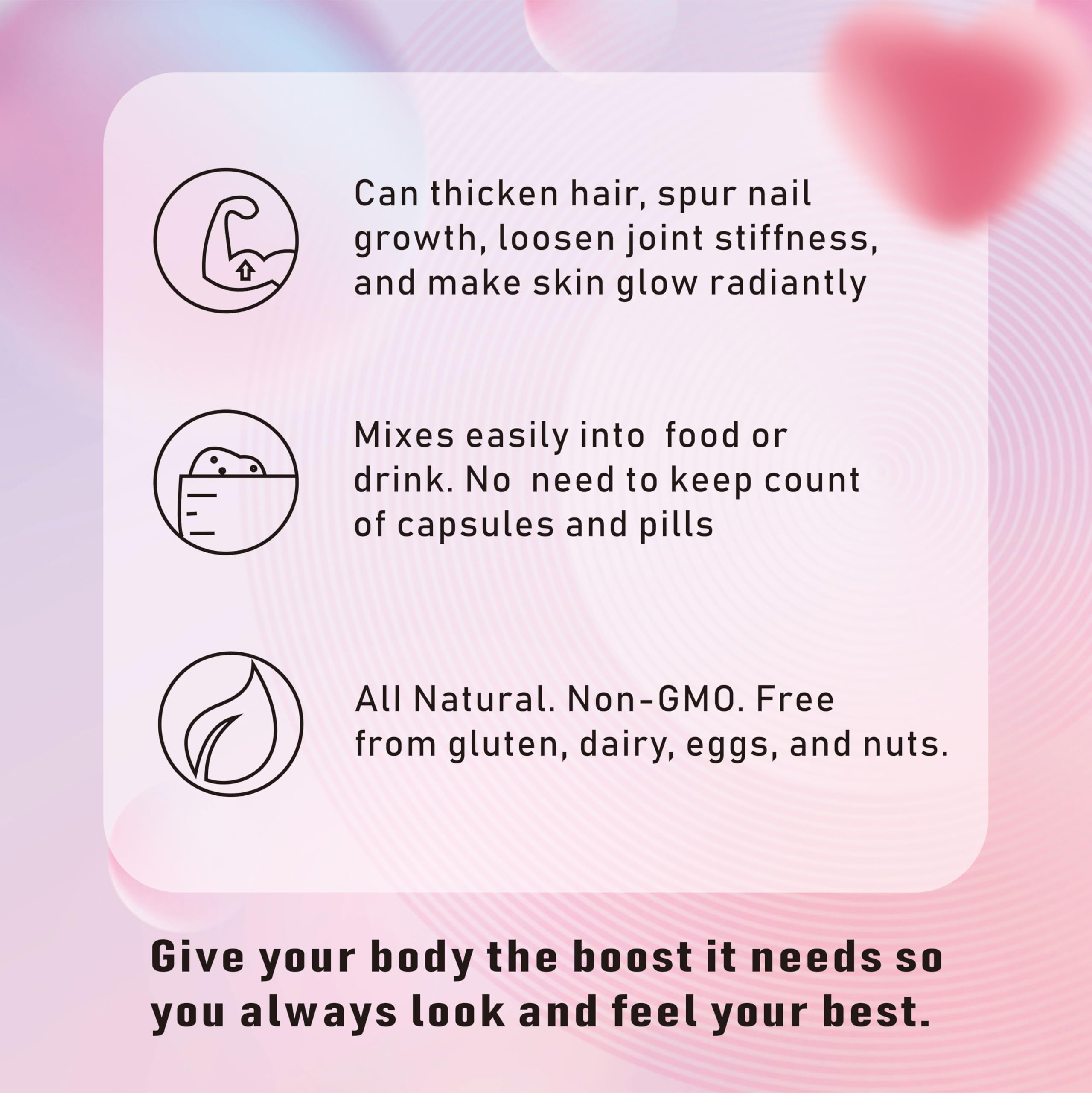 GDMENUTRI sabor natural: se integra fácilmente a batidos.