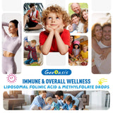 Geeoasis Drops cuentagotas incorporado para controlar la dosis diaria.