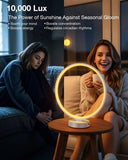 Geecent lámpara en escritorio, iluminación para productividad