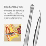 Geengle set de herramientas para cerumen, acero quirúrgico duradero.
