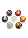 GEHECRST conjunto de 7 chakras cristales: equilibrio y meditación