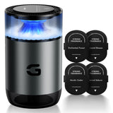 Geinself difusor de coche con sensor inteligente para aroma suave al encenderse