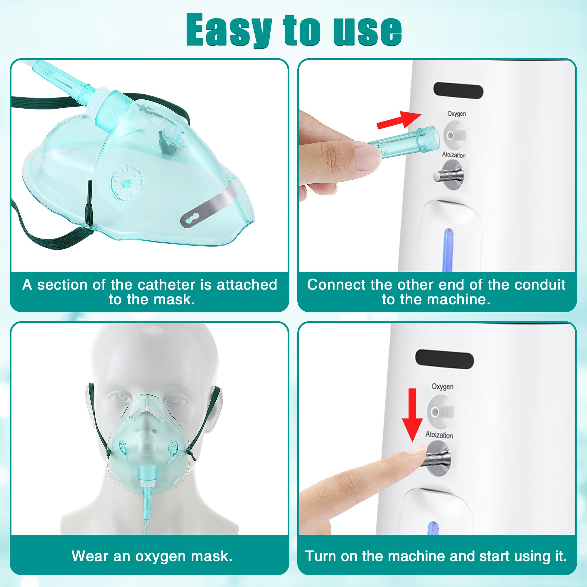 Geiserailie clip nasal ajustable para sellado cómodo y preciso.